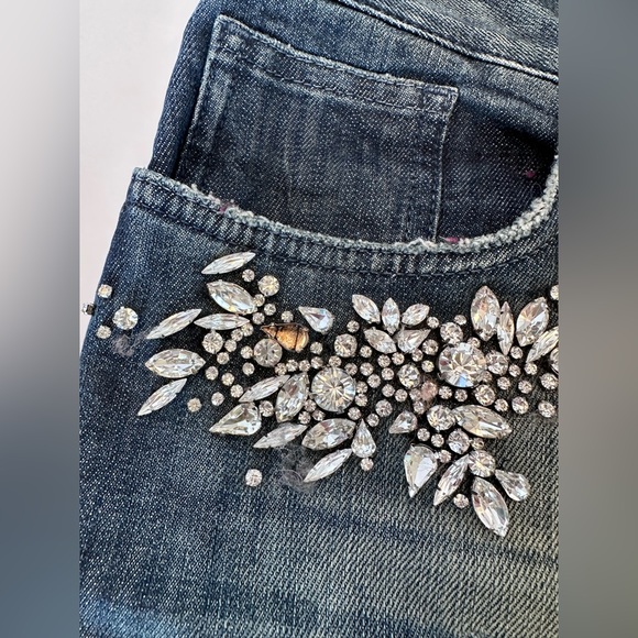 Dolce & Gabbana distressed bejeweled jeans - Picture 10 of 16